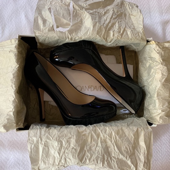 🔥HOST PICK🔥 Joan and David Black Patent Heels - Picture 5 of 14